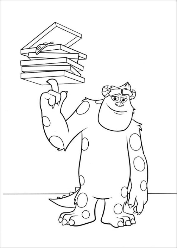 Kids-n-fun.com | 45 coloring pages of Monsters University